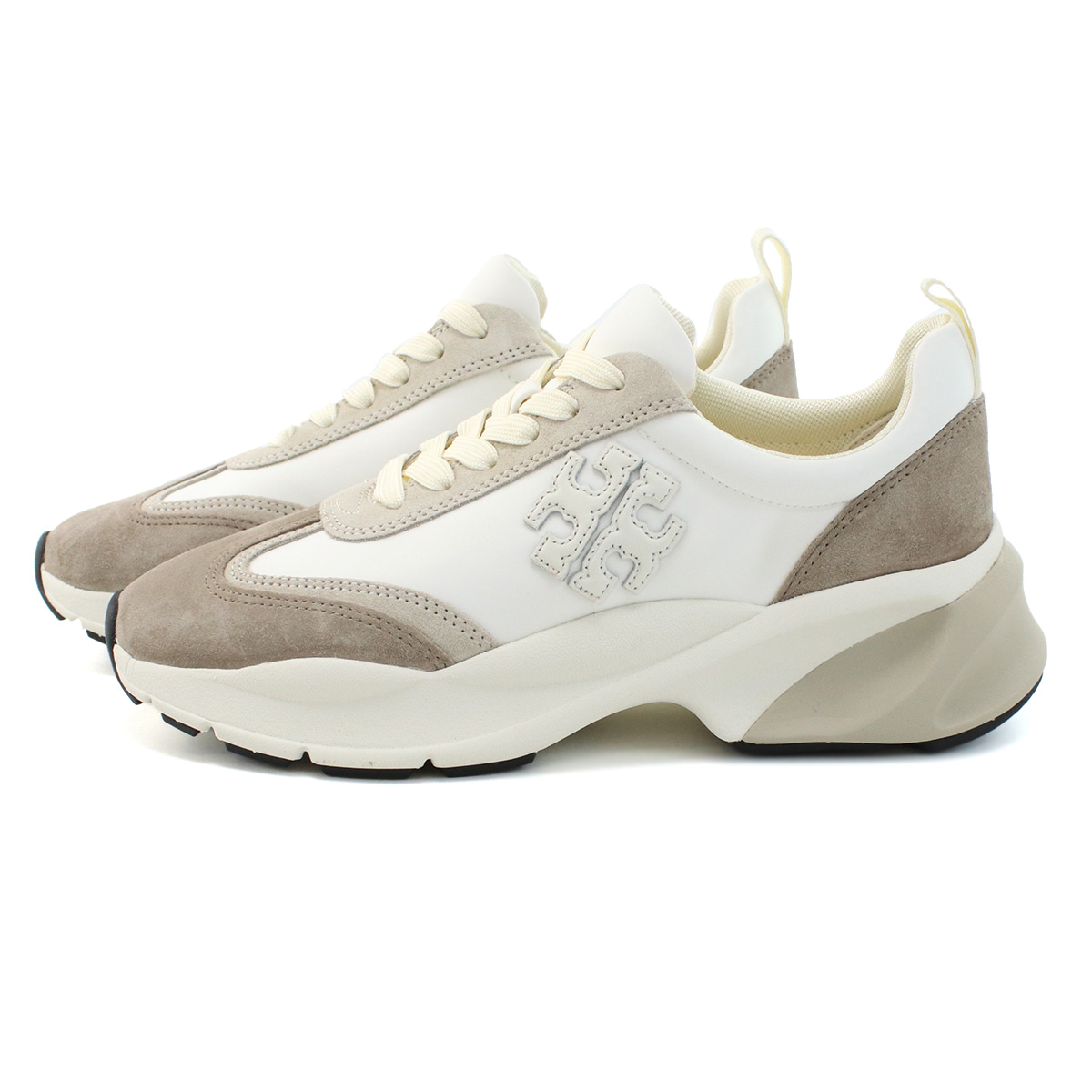 トリーバーチ TORY BURCH GOOD LUCK TRAINER レディース スニーカー ブランド83833 100WHITE-NEW IVORY CERB ホワイト系 shoes-01 - 画像 (3)