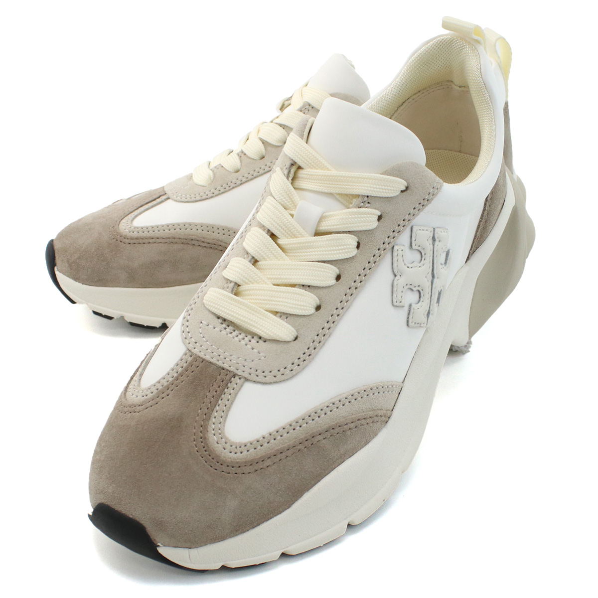 トリーバーチ TORY BURCH GOOD LUCK TRAINER レディース スニーカー ブランド83833 100WHITE-NEW IVORY CERB ホワイト系 shoes-01 - 画像 (4)