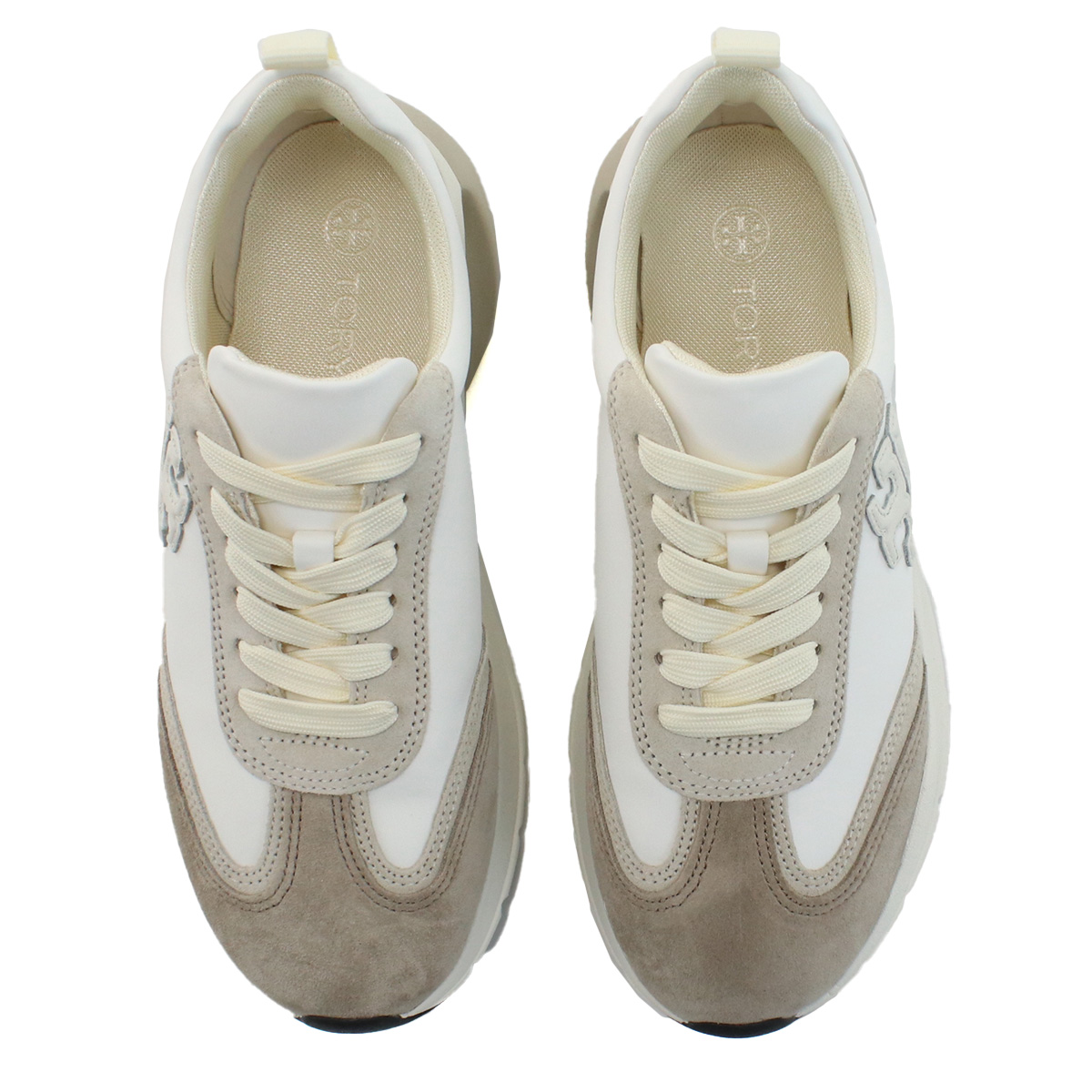 トリーバーチ TORY BURCH GOOD LUCK TRAINER レディース スニーカー ブランド83833 100WHITE-NEW IVORY CERB ホワイト系 shoes-01 - 画像 (10)