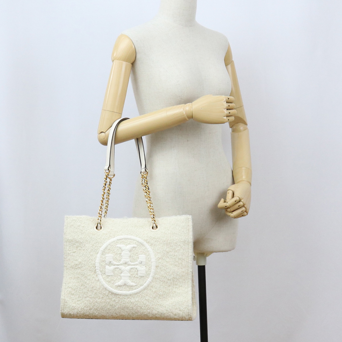 トリーバーチ TORY BURCH ELLA トートバッグ ブランド バッグ86471 122NEW CREAM ホワイト系 bag-01 - 画像 (11)