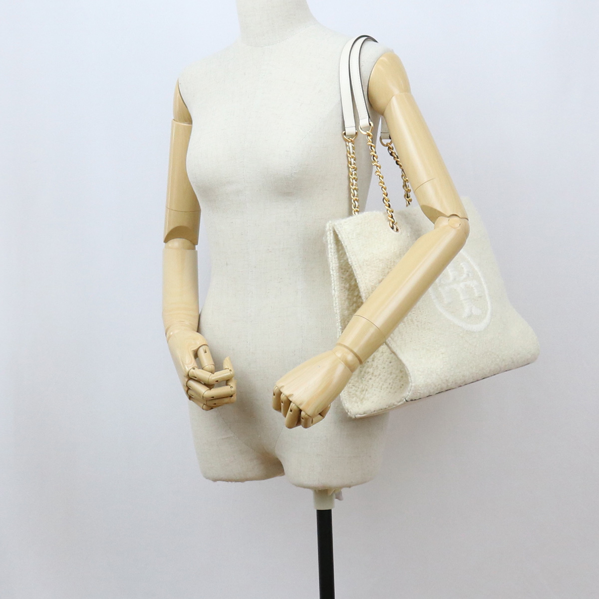 トリーバーチ TORY BURCH ELLA トートバッグ ブランド バッグ86471 122NEW CREAM ホワイト系 bag-01 - 画像 (12)
