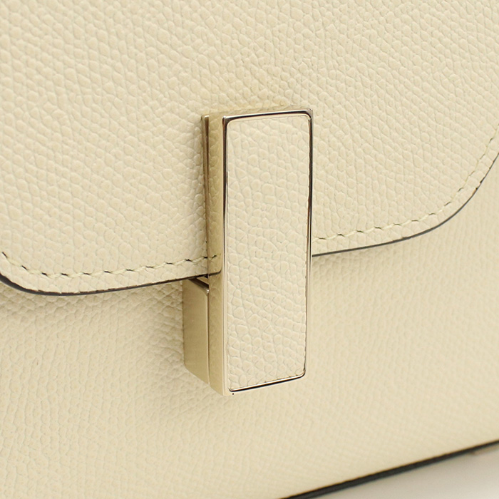 ヴァレクストラ VALEXTRA マイクロ イジィデ MICRO ISIDE ハンドバッグ 2WAY ショルダー V5E23 028 000W ホワイト系 - 画像 (7)